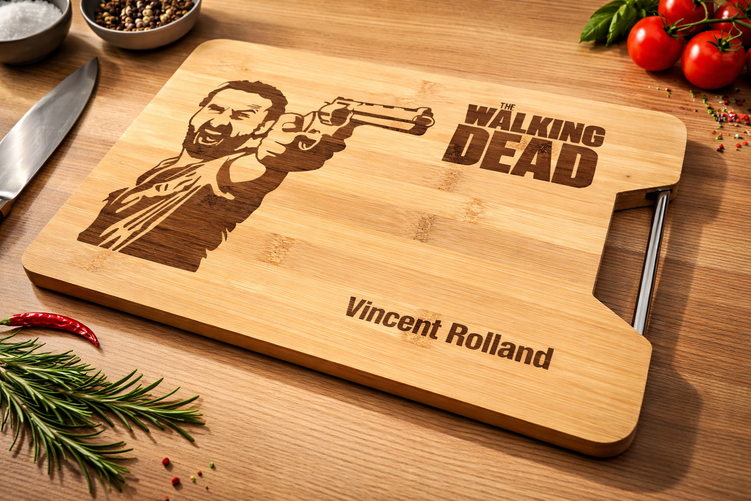 Planche à découper personnalisée Walking Dead