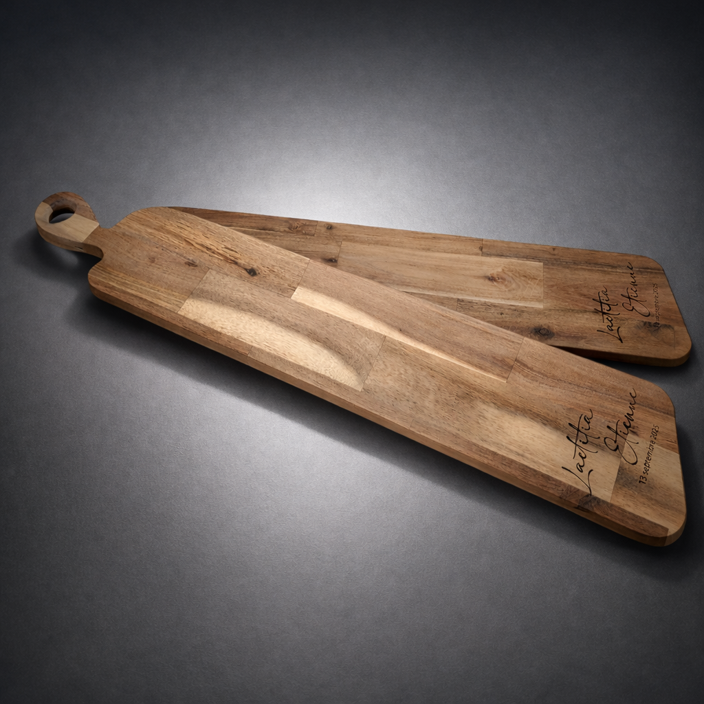 Planche apéro gravée