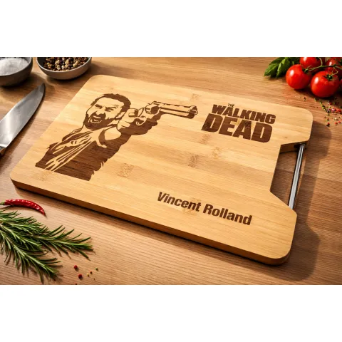 Planche à découper personnalisée Walking Dead